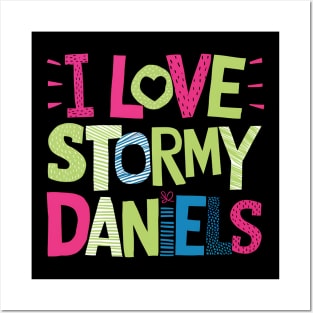 I Love Stormy Daniels Posters and Art